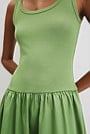 Spliced Tank Dress
