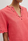 Cutwork Short Sleeve Popover