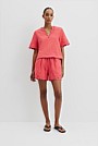 Cutwork Short Sleeve Popover
