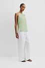Organically Grown Linen Longline Cami