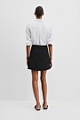 Frayed Mini Skirt