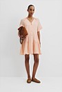 Tiered Mini Dress