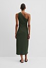 One Shoulder Rib Dress