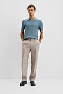 Organic Cotton Wave Knit Polo