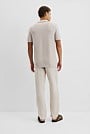 Australian Cotton V-Neck Knit Polo