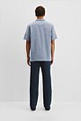 Short Sleeve Cotton Linen Basket Weave Shirt