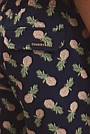 Pineapple Print Swim Straight