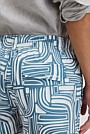 Abstract Print Swim Straight