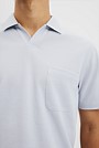 Australian Cotton Textured Stripe Trophy Polo