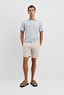 Australian Cotton Textured Stripe Trophy Polo
