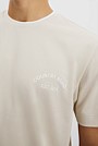 Australian Cotton CR Logo Contrast Neck Tee