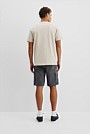 Australian Cotton CR Logo Contrast Neck Tee