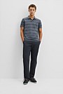 Australian Cotton Stripe Pique Polo