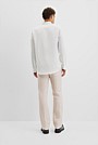 Long Sleeve Slim Linen Cotton Shirt