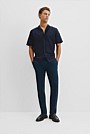 Relaxed Cotton Linen Textured Shirt