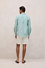 Regular Fit Yarn Dyed Stripe Oxford Shirt