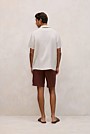 Linen Pocket Detail Short Sleeve Shirt