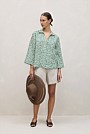 Yarn Dyed Linen Blend Tailored Short
