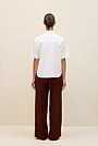 Cotton Seersucker Short Sleeve Shirt