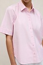 Cotton Seersucker Short Sleeve Shirt