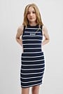 Teen Stripe Rib Tank Dress
