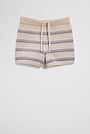 Stripe Knit Short