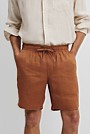 Organically Grown Linen Drawcord Short
