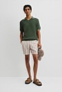 Australian Cotton V-Neck Knit Polo