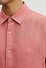 Organically Grown Linen Regular Fit Short Sleeve Shirt