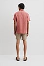 Organically Grown Linen Regular Fit Short Sleeve Shirt