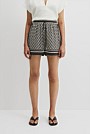 Print Cupro Short