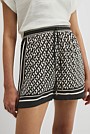 Print Cupro Short