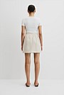 Pull On Linen Skirt
