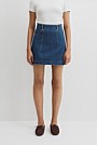 Denim Mini Skirt