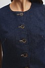 Denim Sleeveless Top
