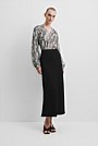 Snake Print Blouse