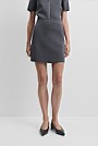 Compact Knit Mini Skirt