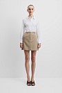 Wool Mini Skirt