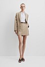 Wool Mini Skirt