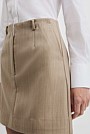 Wool Mini Skirt