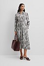 Print Shirt Dress
