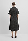 Geometric Print Shirt Dress