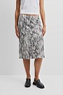 Print Midi Skirt