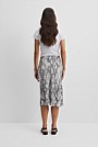 Print Midi Skirt