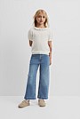 Frill Neck Knit Top