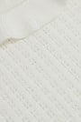 Frill Neck Knit Top