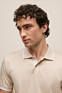 Mercerised Cotton Tipped Polo