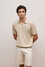 Cotton Texture Stitch Polo