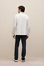 Micro Pique Monogram Long Sleeve Polo