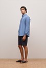 Cotton Jacquard Stripe T-shirt